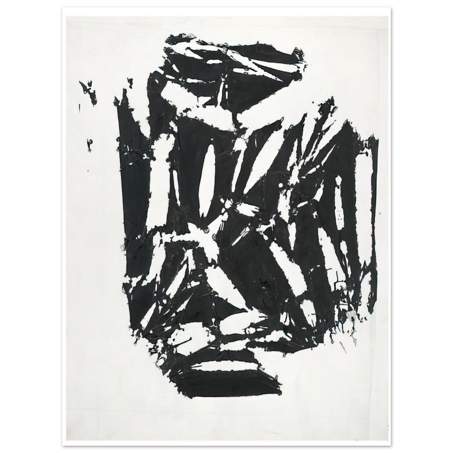 Simon Hantai - Laissée - 1994 Fine Art Poster - Default Title