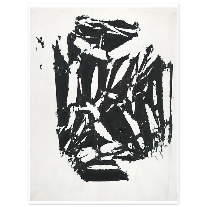 Simon Hantai - Laissée - 1994 75x100 cm / 30x40inches Fine Art Poster