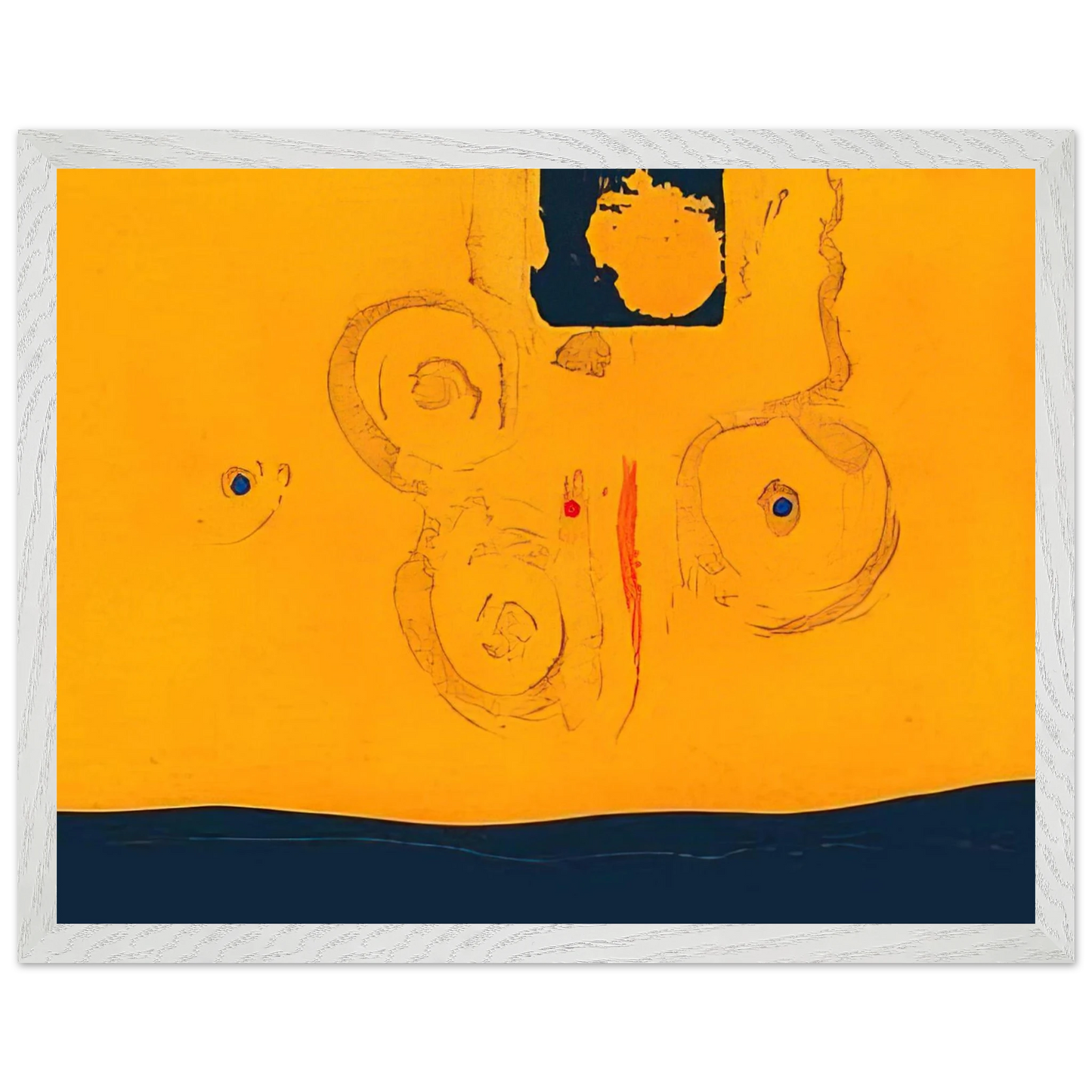 Helen Frankenthaler - Plaza Real - 1988 Wall art - 15x20 cm / 6x8 inches - Fine Art Poster - -