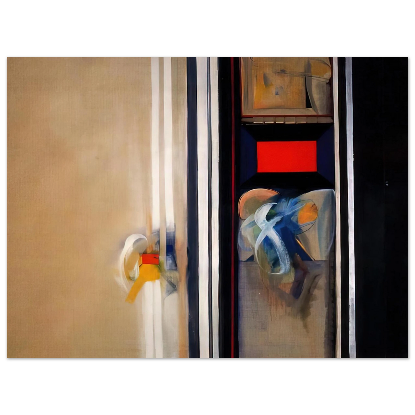 Miriam Schapiro - Treasury - Abstract Expressionism Fine Art Poster - Default Title