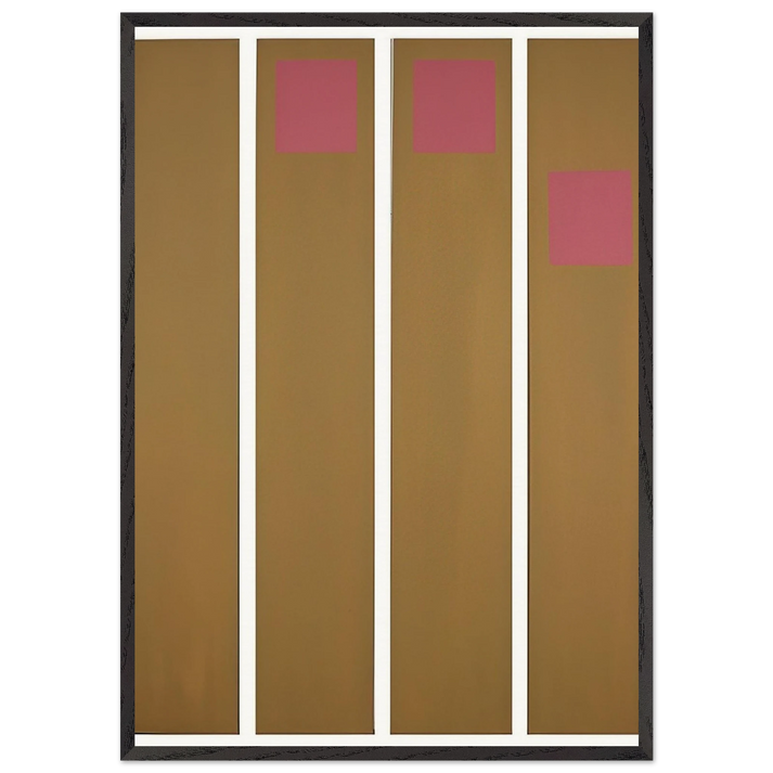 Slip - 1967 - Doug Ohlson 70x100 cm / 28x40 inches Framed Art Print – Black Wooden Frame