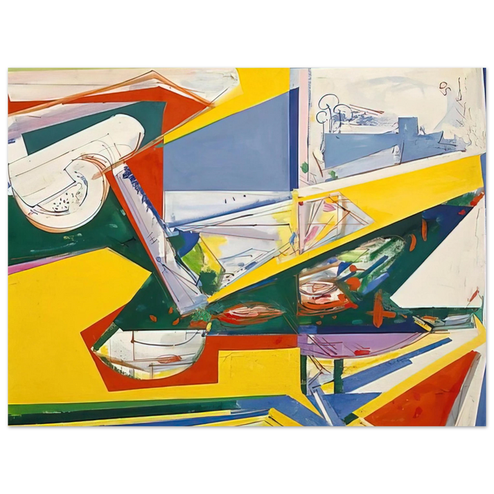 Hans Hofmann - The Window 75x100 cm / 30x40inches Fine Art Poster