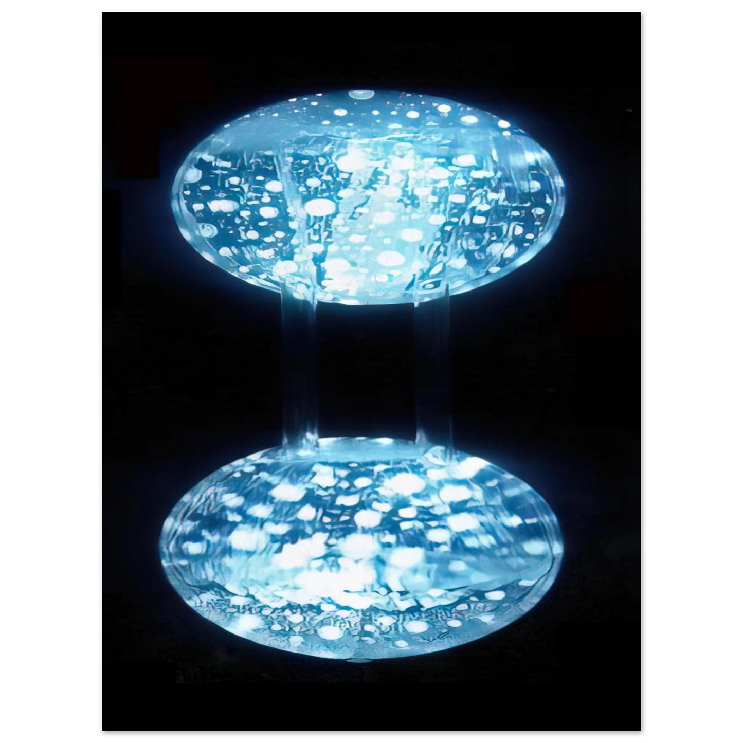 Gyula Kosice - Relieve Agua Comunicante - Kinetic Art Fine Art Poster - Default Title