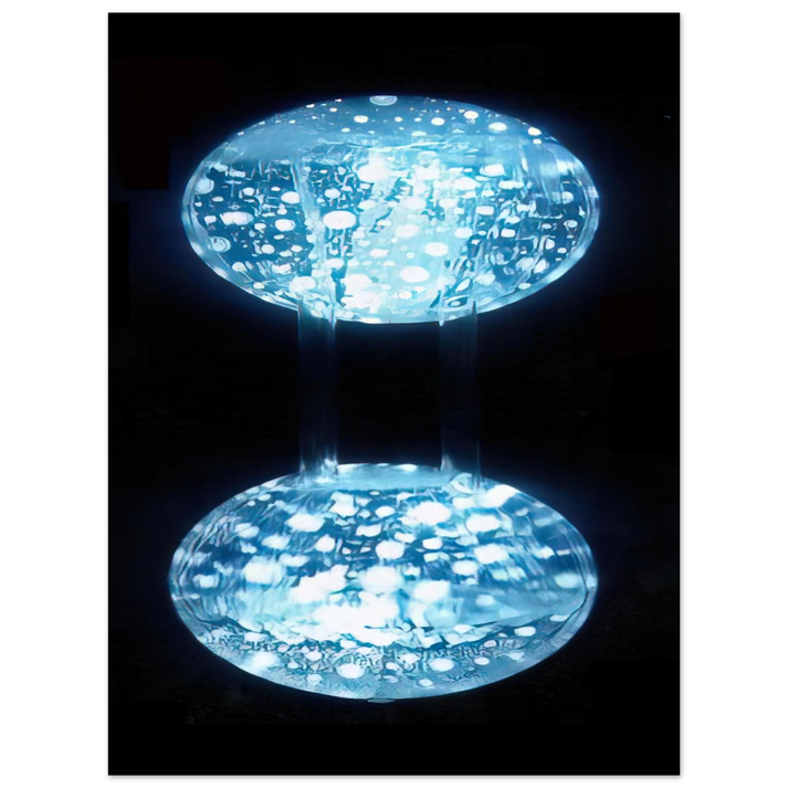 Gyula Kosice - Relieve Agua Comunicante - Kinetic Art 75x100 cm / 30x40inches Fine Art Poster