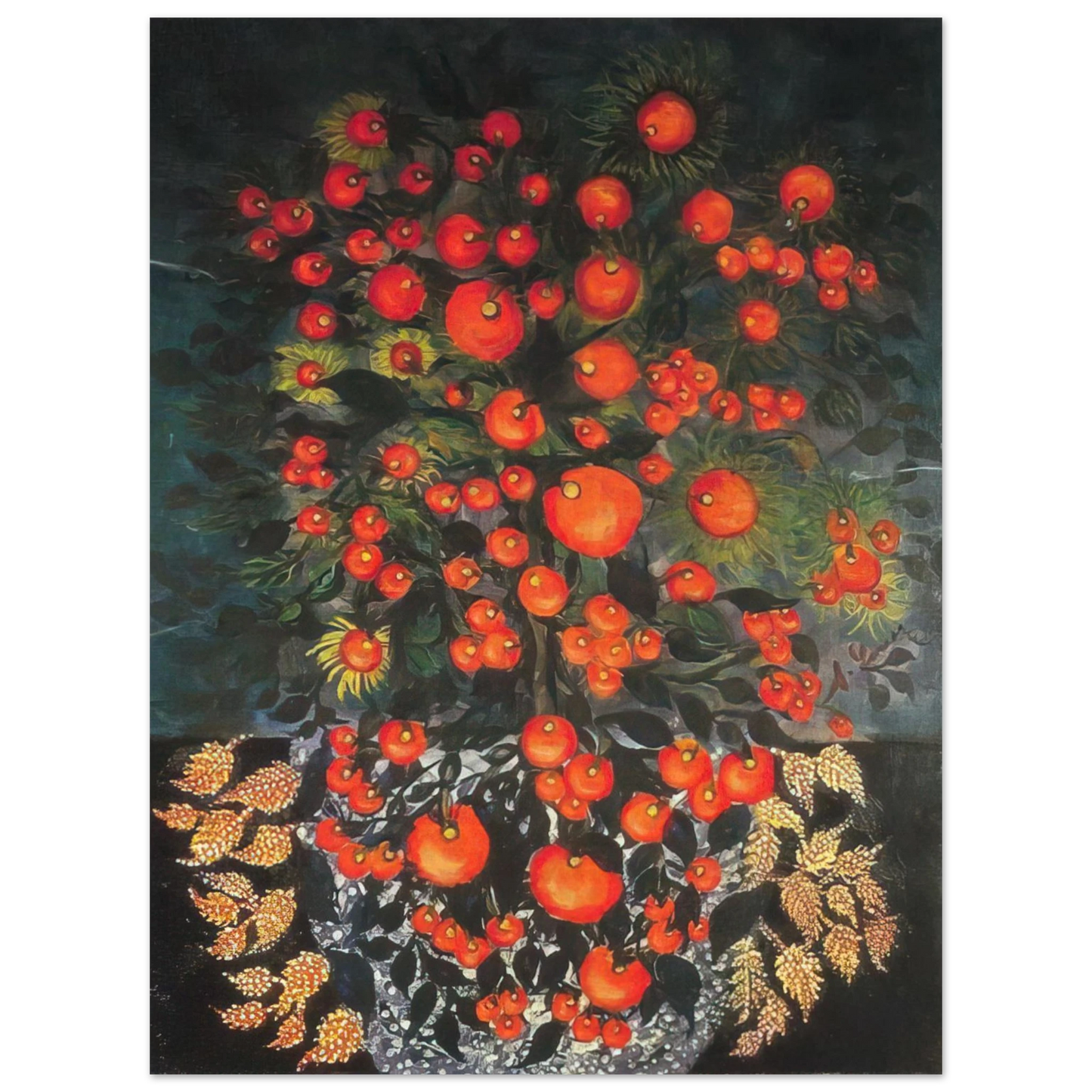 Seraphine Louis - Untitled - Naïve Art Primitivism Fine Art Poster - Default Title