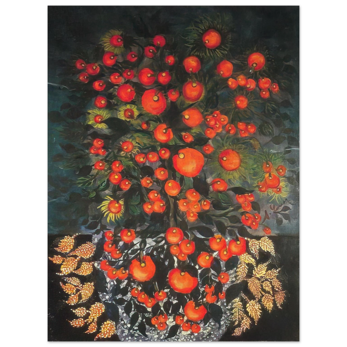 Seraphine Louis - Untitled - Naïve Art Primitivism 75x100 cm / 30x40inches Fine Art Poster