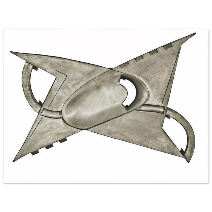 Gyula Kosice - A partir d'un centre concave - Kinetic Art 75x100 cm / 30x40inches Fine Art Poster