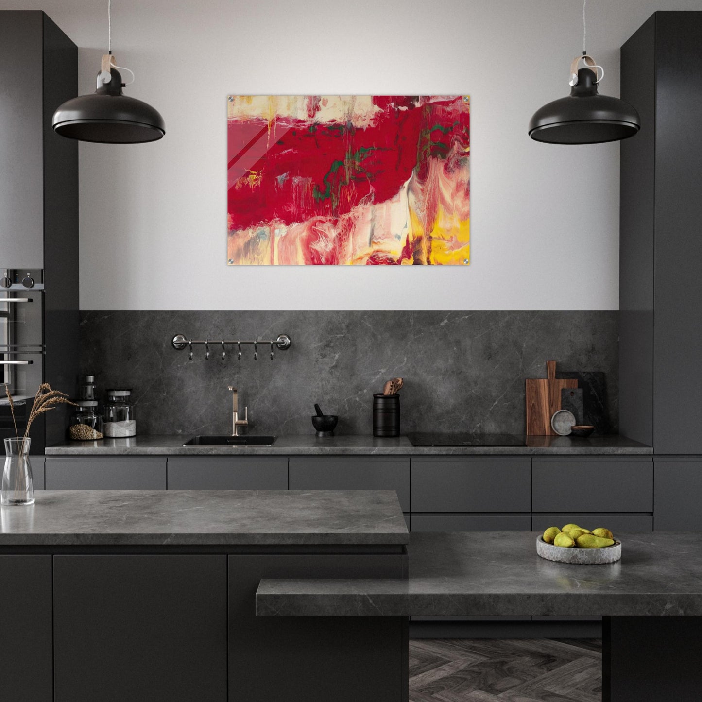 ICE - Gerhard Richter Acrylic Print - 70x100 cm / 28x40″ inches | Gerhard Richter Wall Art | Gerhard Richter Prints