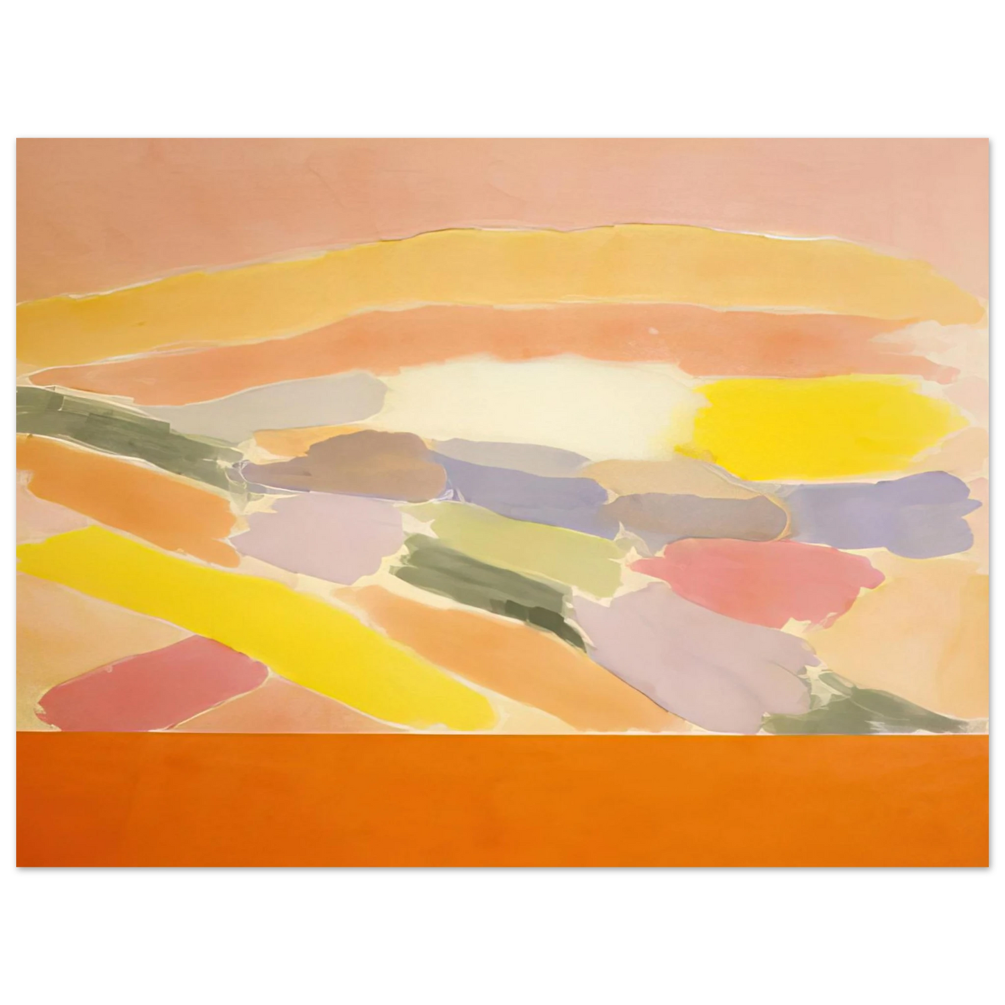 Ronnie Landfield - Arielle - 1978 Fine Art Poster - Default Title