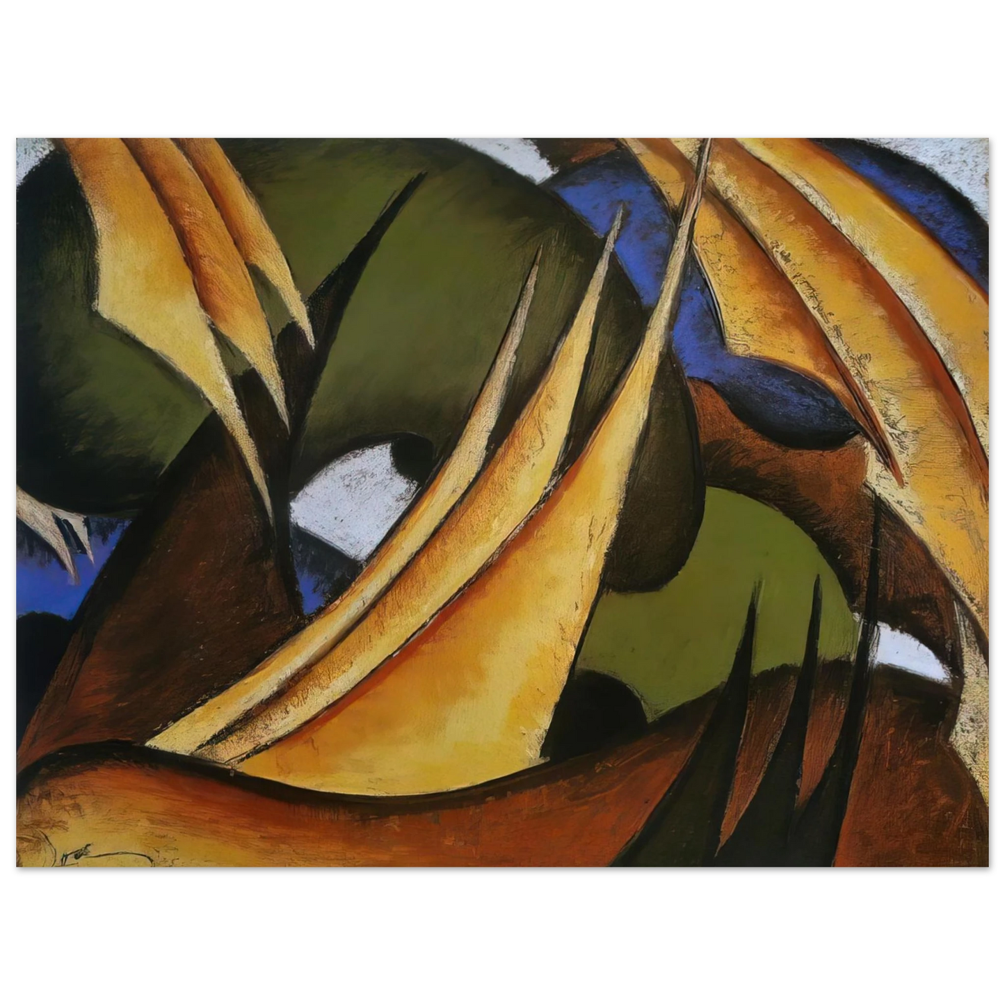 Arthur Dove - Sails - 1912 Fine Art Poster - Default Title