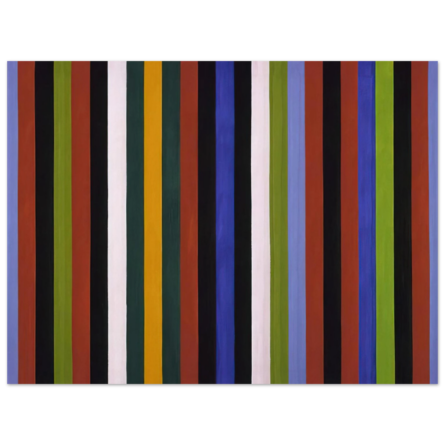 Gene Davis - Hot Beat - 1964 Fine Art Poster - Default Title