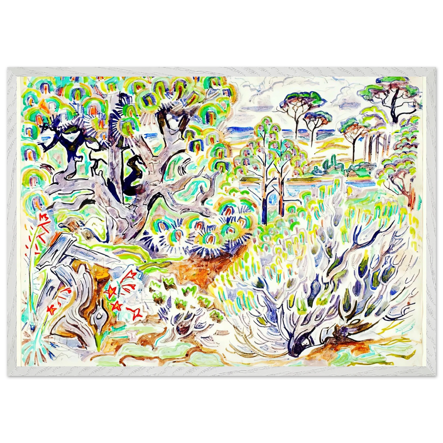 Walter Inglis Anderson - Walter Anderson Wall art - 70x100 cm / 28x40 Inches - Fine Art Poster - -