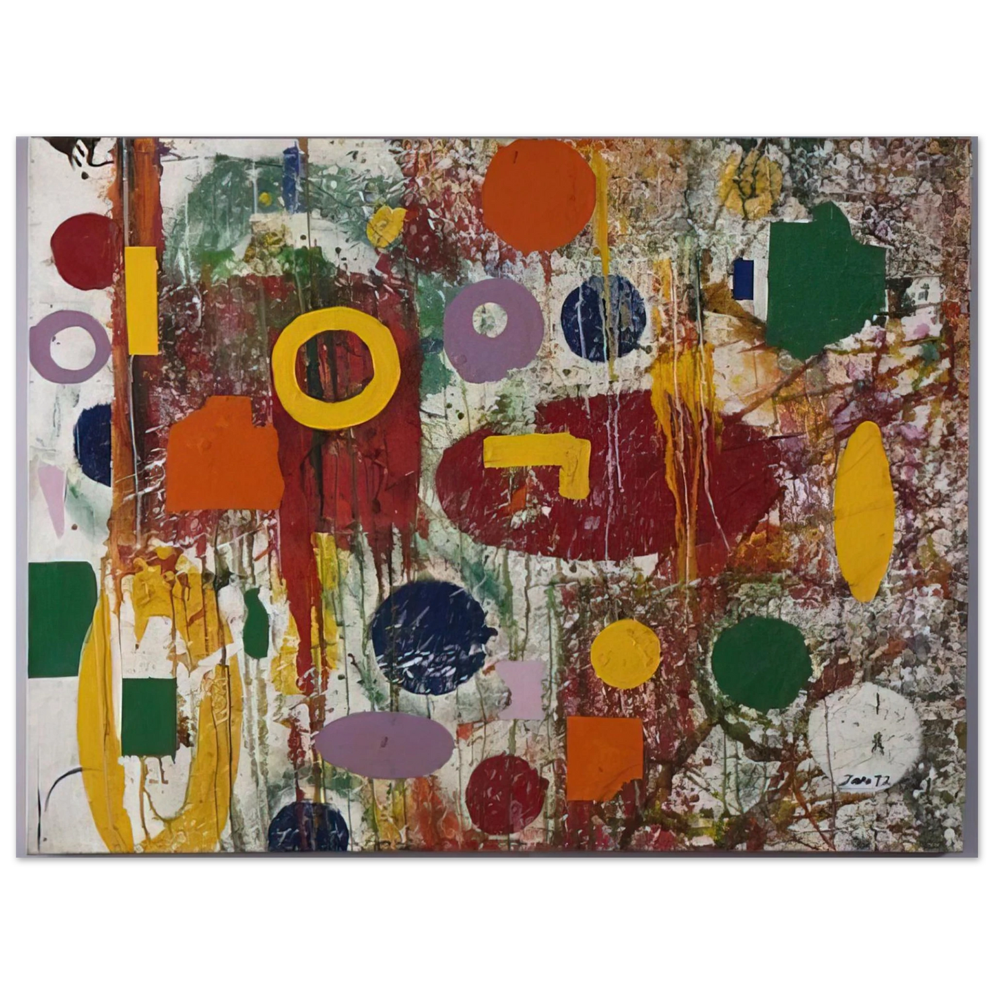 Taro Yamamoto - UNTITLED 1972 2 Fine Art Poster - Default Title