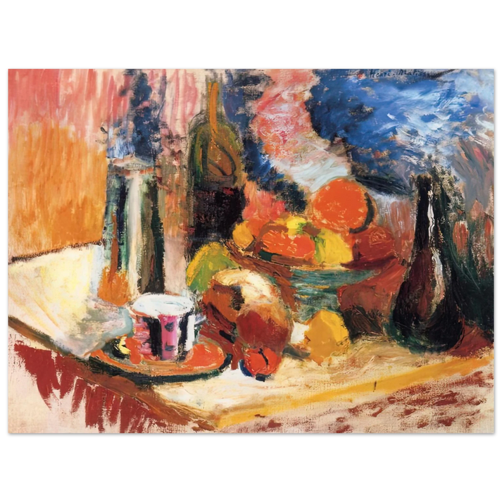 Henri Matisse - STILL LIFE WITH FRUIT 1896 75x100 cm / 30x40inches Fine Art Poster