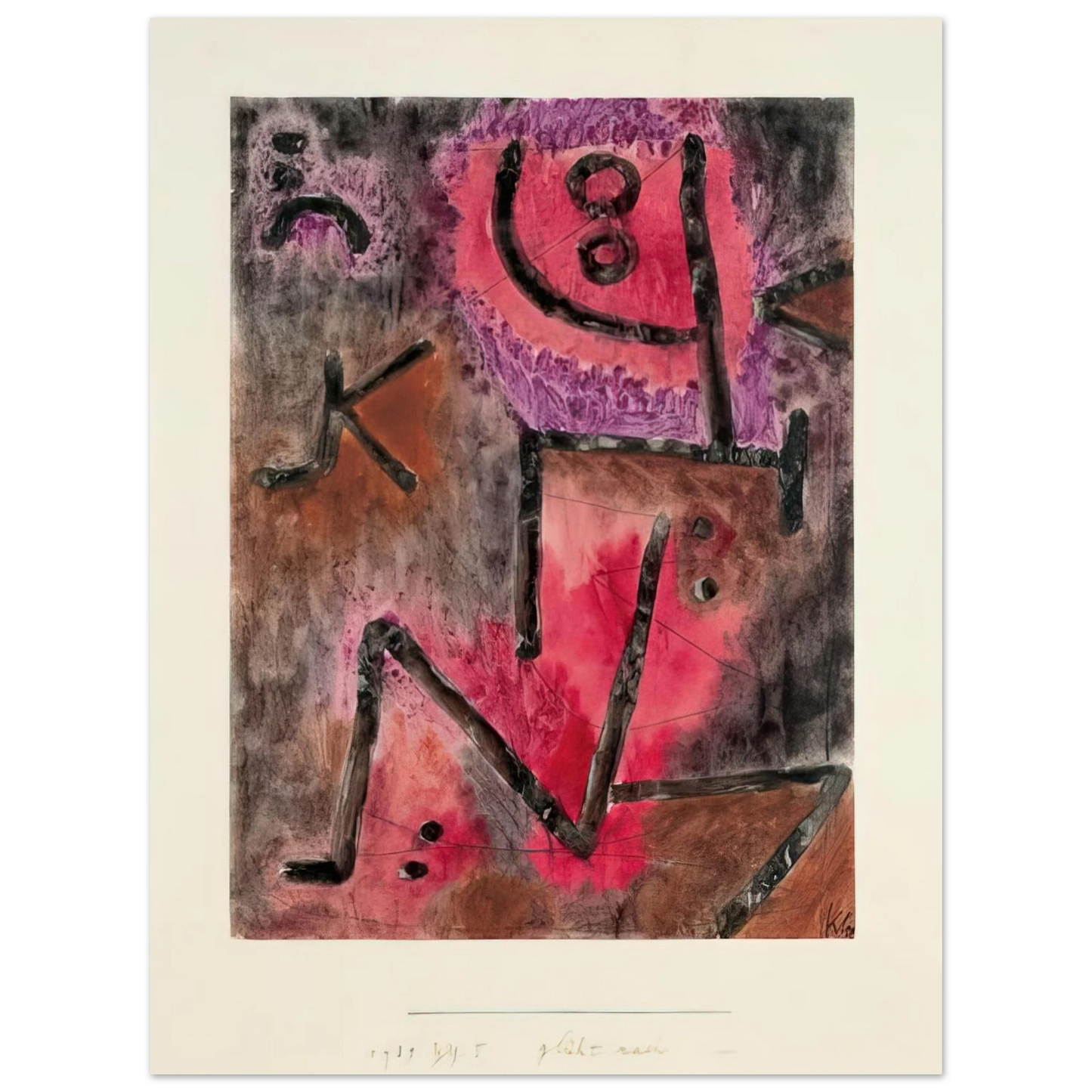 Paul Klee - AFTER ANNEALING 1940 Fine Art Poster - Default Title