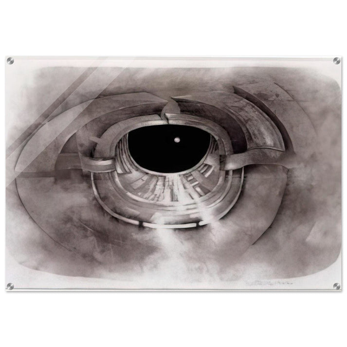 UNTITLED 1962 1 - Lee Bontecou Acrylic Print - 70x100 cm / 28x40″ inches | Lee Bontecou Wall Art | Lee Bontecou Prints