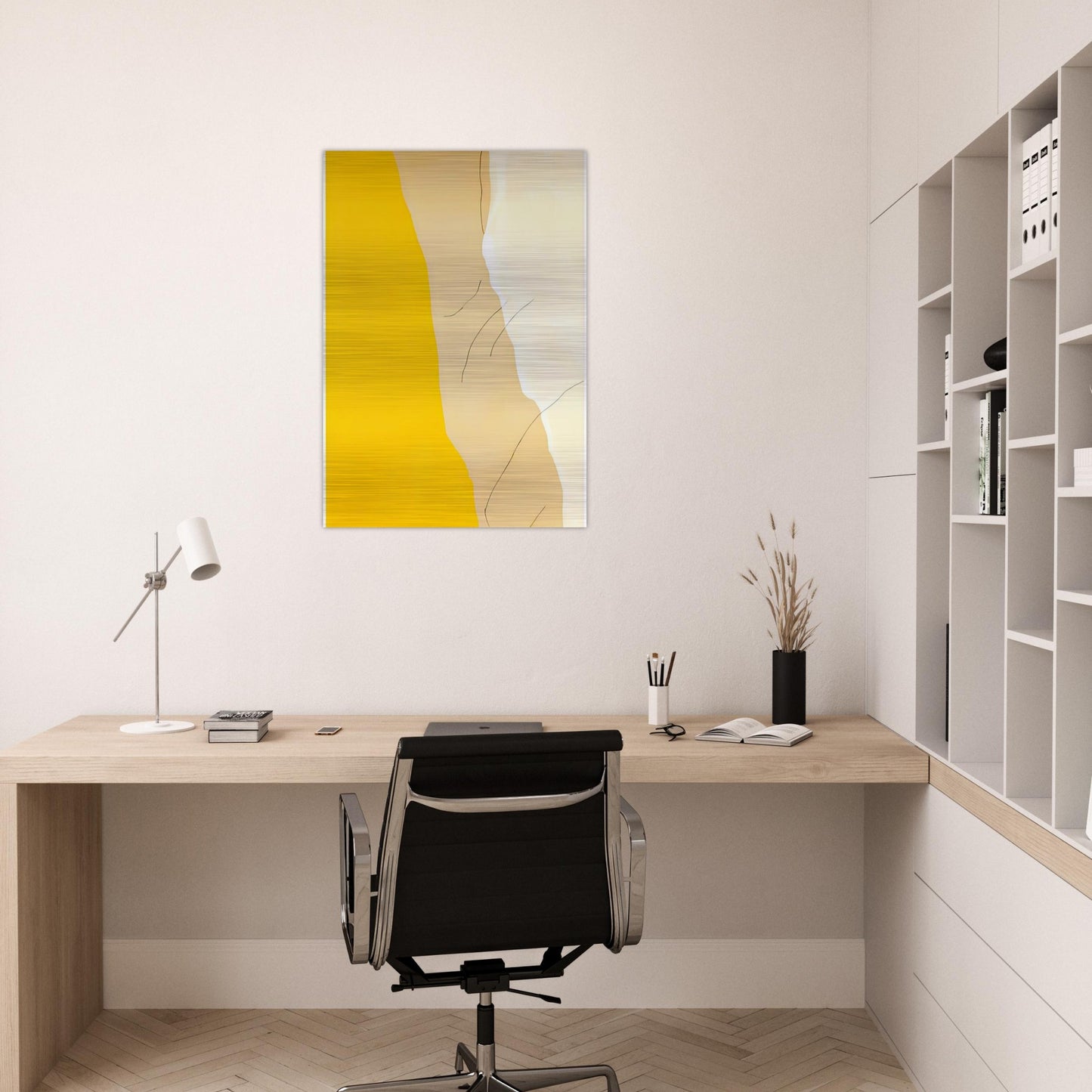 Mornings, 1971- - Helen Frankenthaler Brushed Aluminum Print - 70x100 cm / 28x40 inches | Helen Frankenthaler Aluminum Print | Helen Frankenthaler Prints