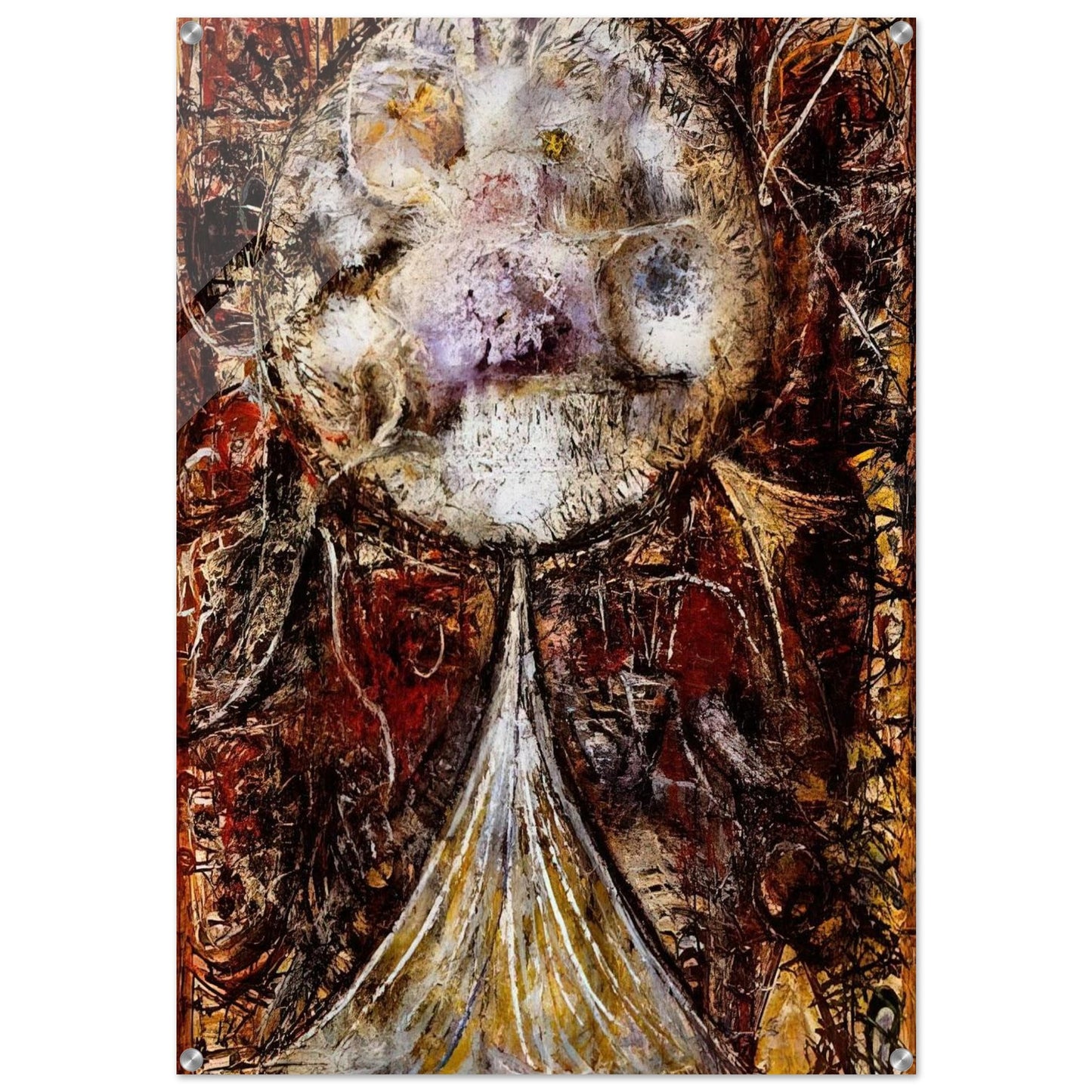 The Atom, One World - Richard Pousette-Dart Acrylic Print - 70x100 cm / 28x40″ inches