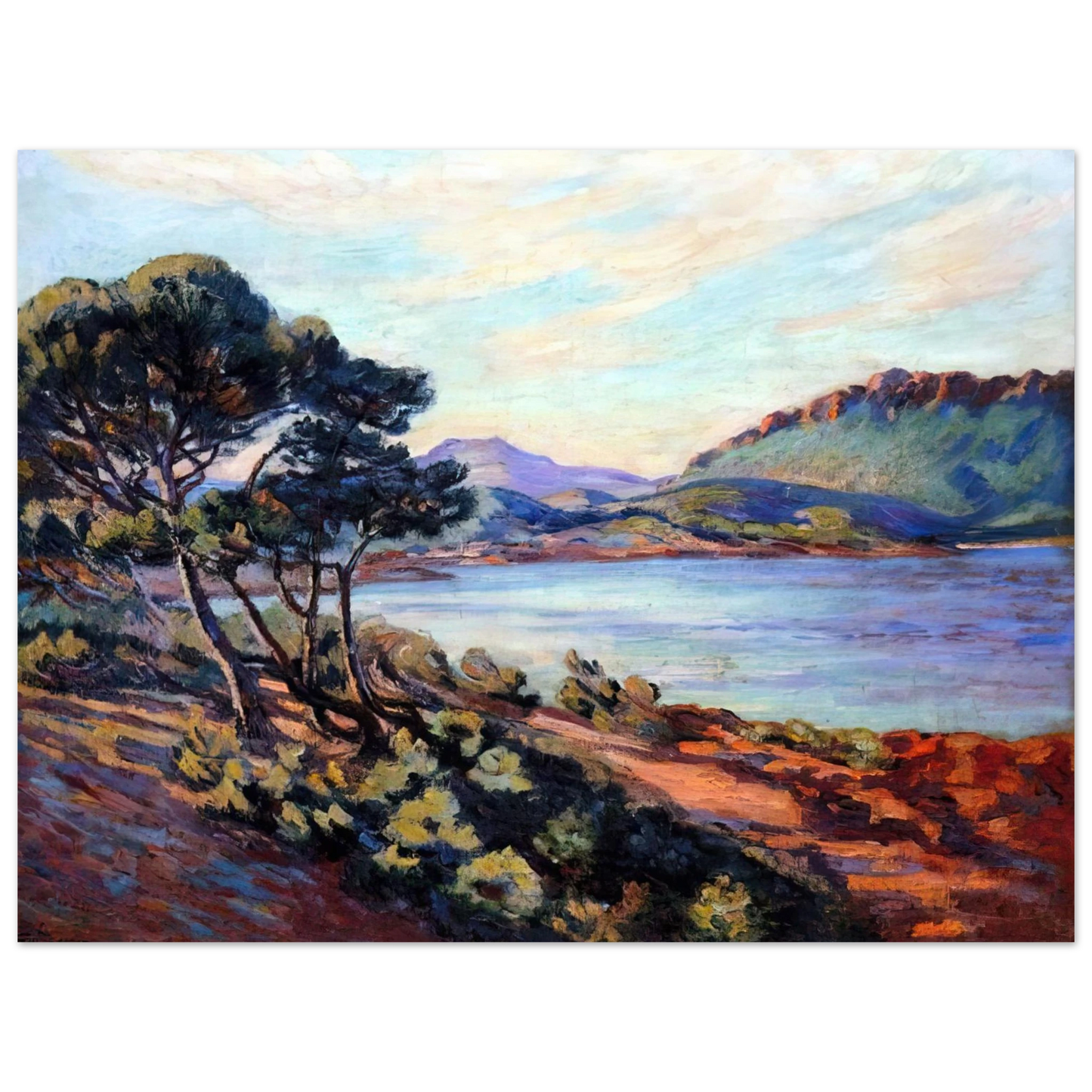 Armand Guillaumin - Agay Bay - 1910 Fine Art Poster - Default Title