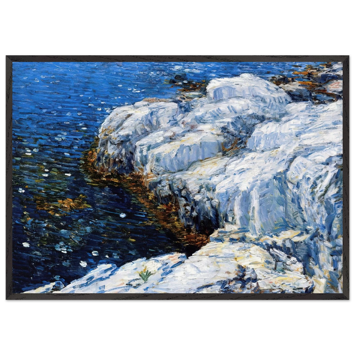 Jelly Fish - Childe Hassam 70x100 cm / 28x40 inches Framed Art Print – Black Wooden Frame