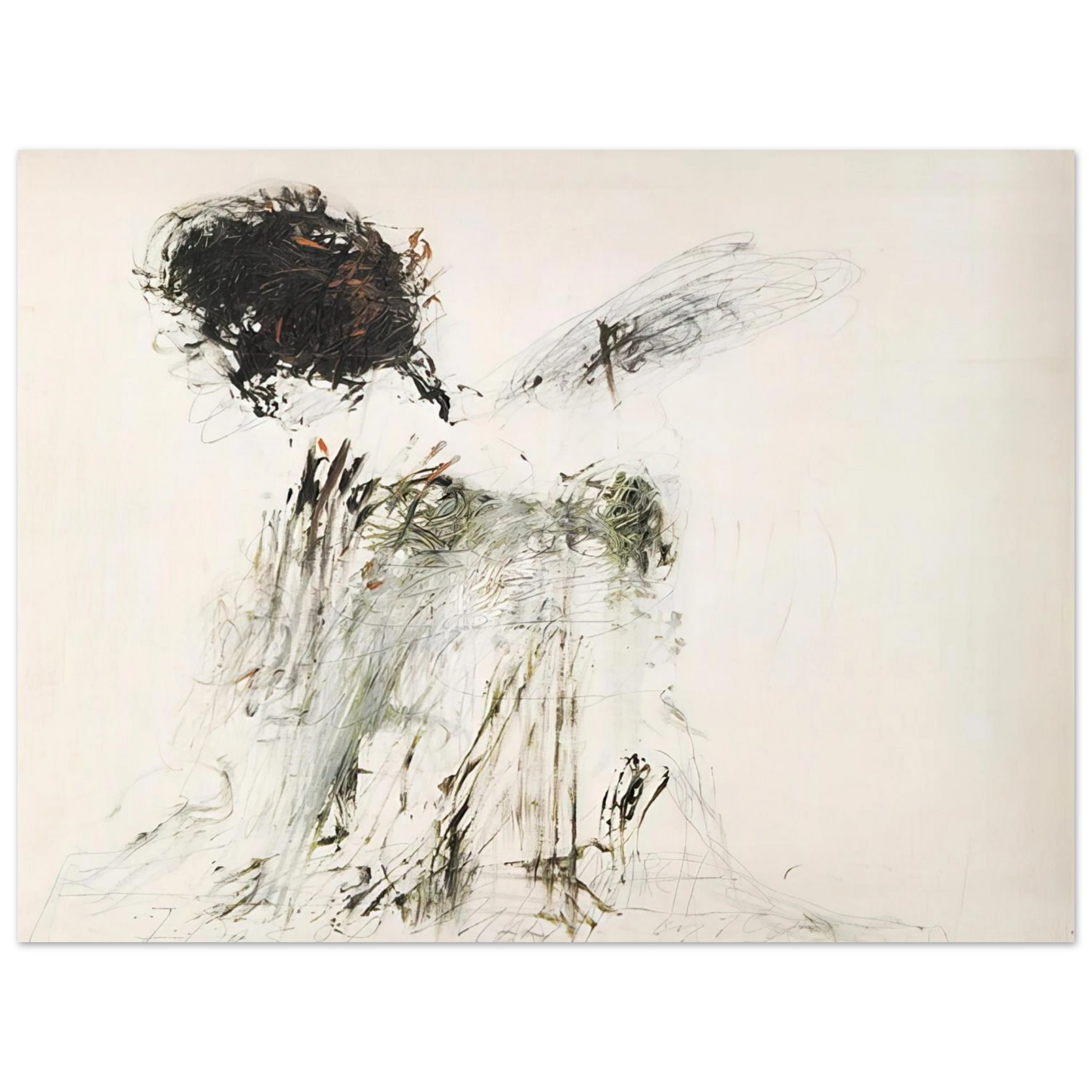 Cy Twombly - Ides of March Fine Art Poster - Default Title