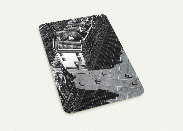 DELFT By MC Escher Pack of 10 Post Cards | MC Escher Post Cards | A6 (10.5 x 14.8 cm) - 4.1 x 5.8 inches