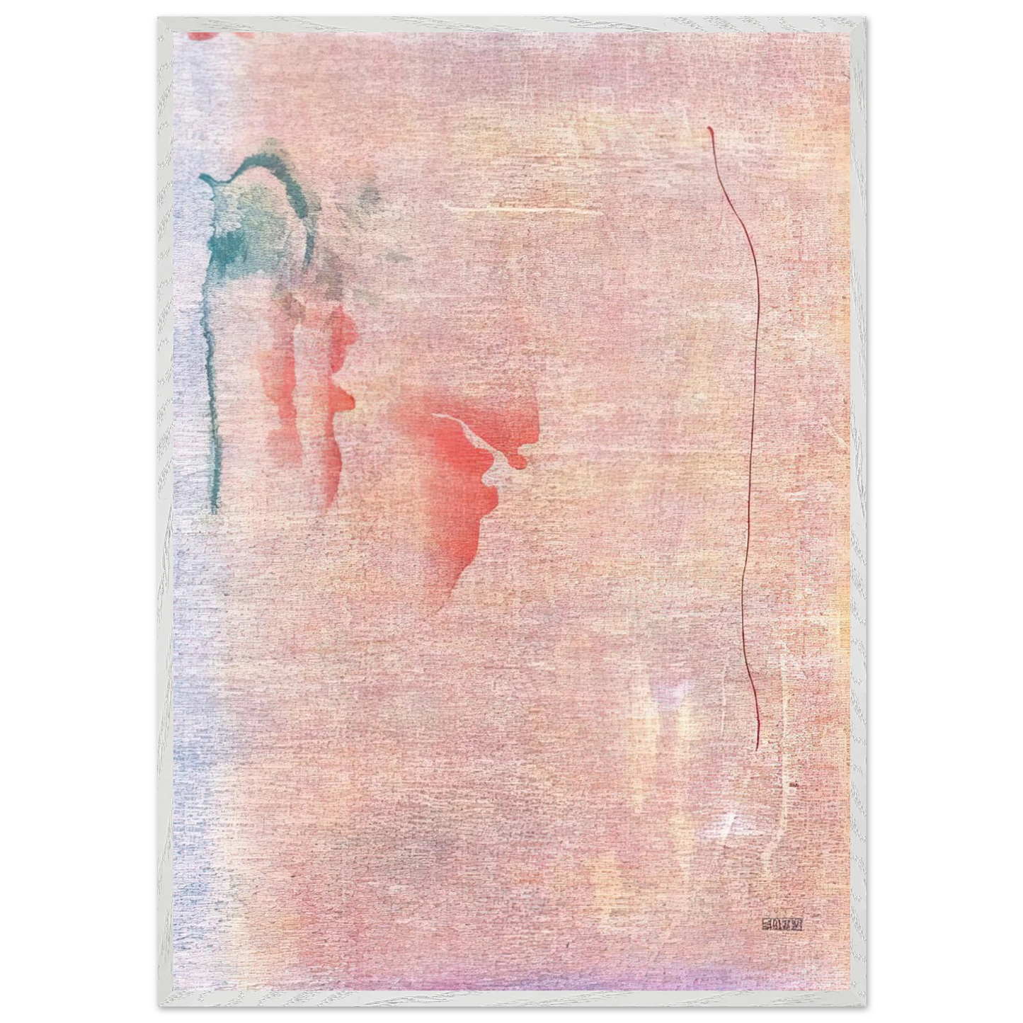 Helen Frankenthaler - Cedar Hill - 1983 Wall art - 70x100 cm / 28x40 inches - Fine Art Poster - -