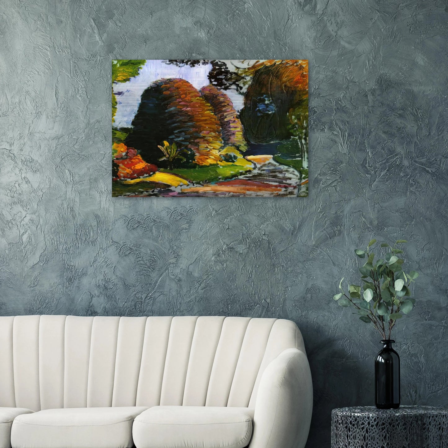 LUXEMBOURG GARDENS 1903 - Henri Matisse Brushed Aluminum Print - 70x100 cm / 28x40 inches | Henri Matisse Aluminum Print | Henri Matisse Prints