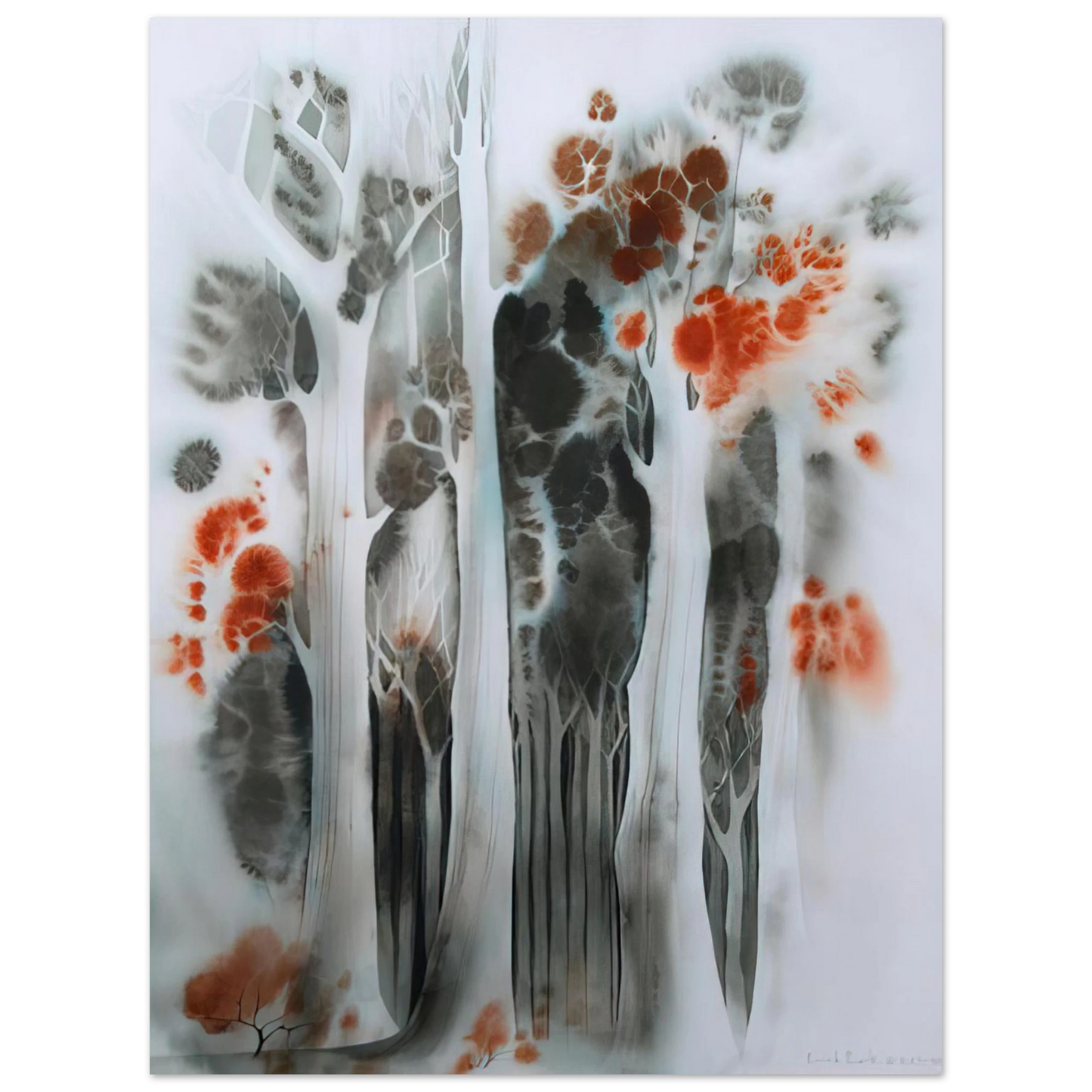 Eyvind Earle - Autumn Forest Fine Art Poster - Default Title