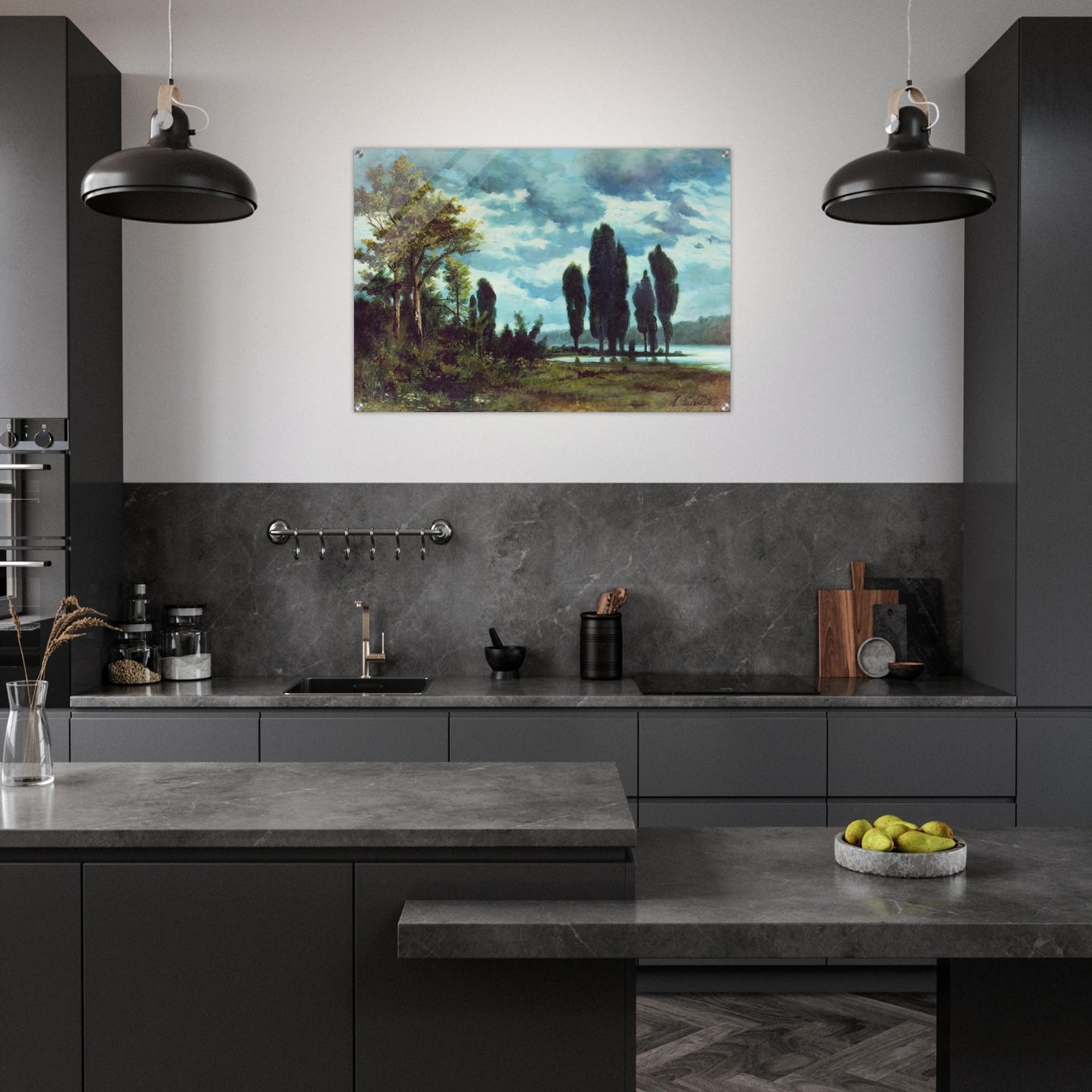 Landscape - Arkhyp Kuindzhi Acrylic Print - 70x100 cm / 28x40″ inches | Arkhyp Kuindzhi Wall Art | Arkhyp Kuindzhi Prints