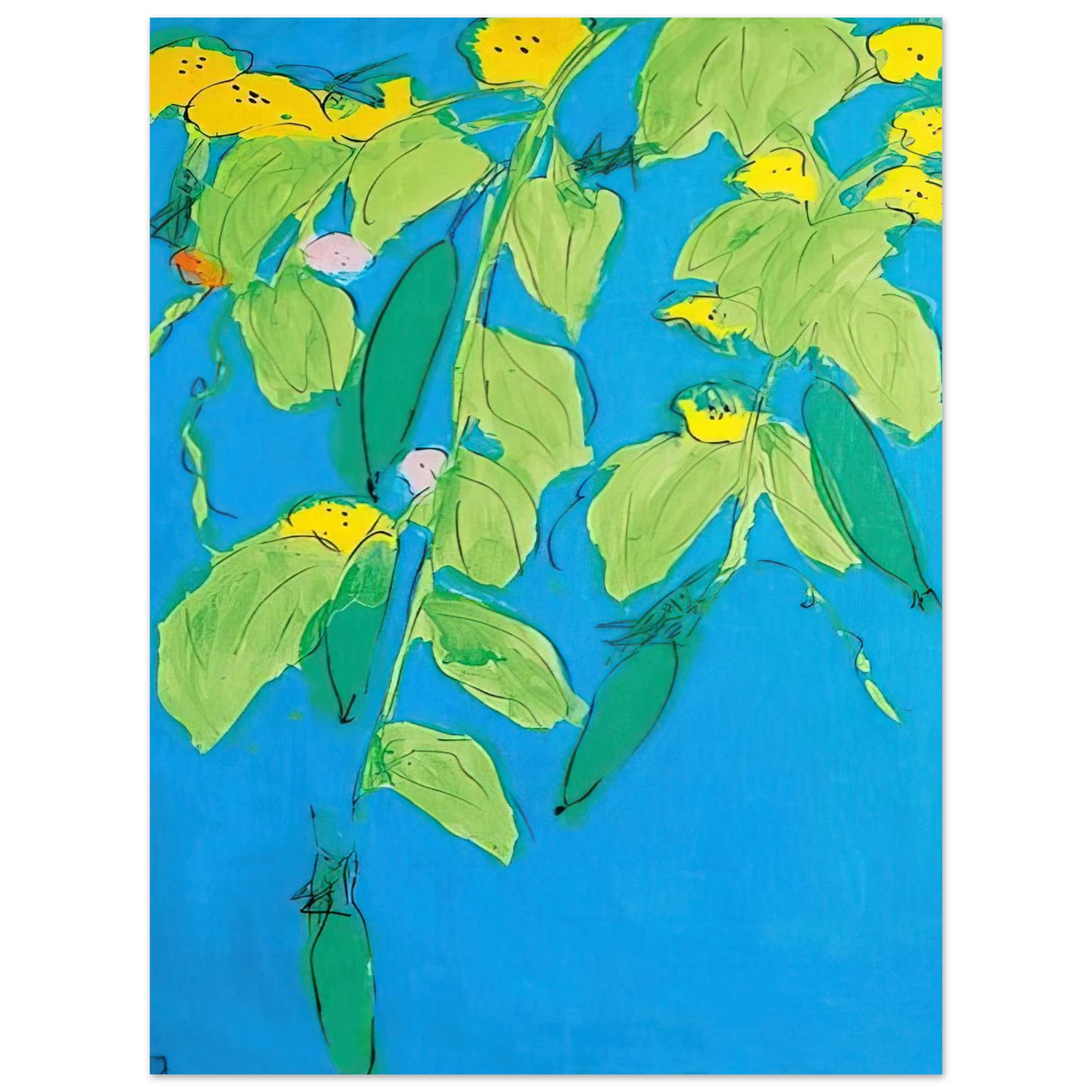 Walasse Ting - Summer Days - 2008 Fine Art Poster - Default Title