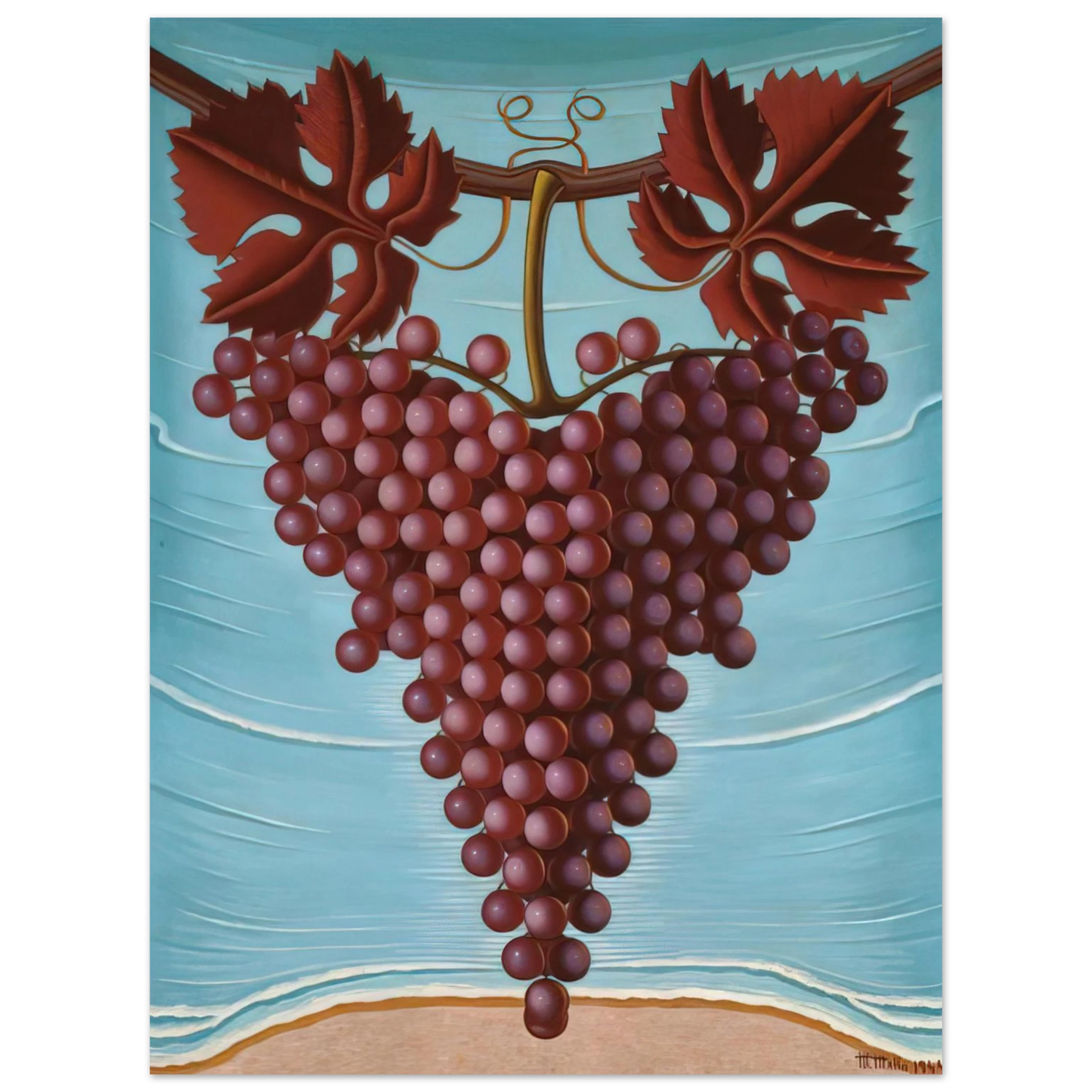 Maruja Mallo - El Racimo De Uvas - 1944 Fine Art Poster - Default Title