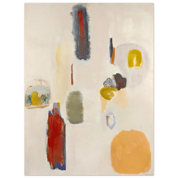 John Ferren - Ski - 1952 75x100 cm / 30x40inches Fine Art Poster