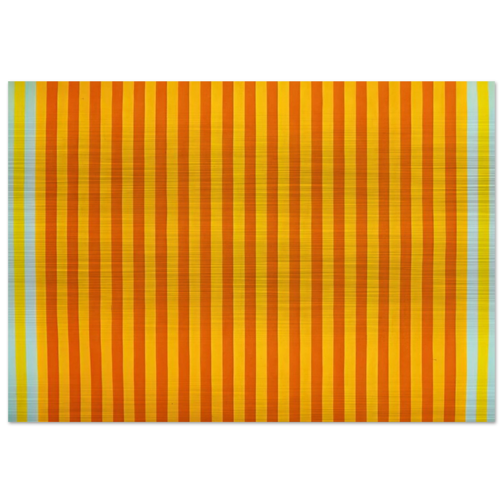 Sunball - 1960 - Gene Davis Brushed Aluminum Print - 70x100 cm / 28x40 inches | Gene Davis Aluminum Print | Gene Davis Prints