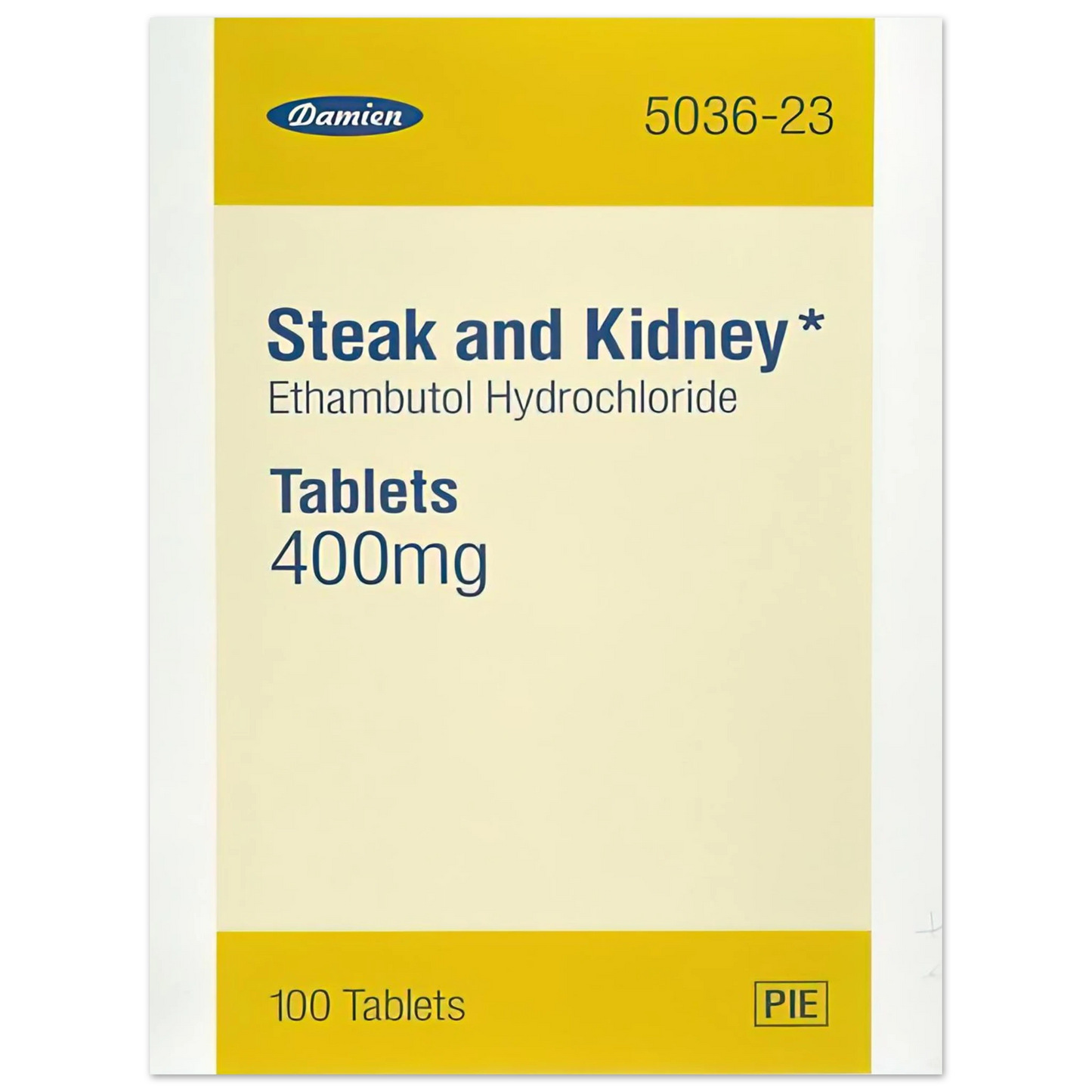 Damien Hirst - STEAK AND KIDNEY 1999 Fine Art Poster - Default Title