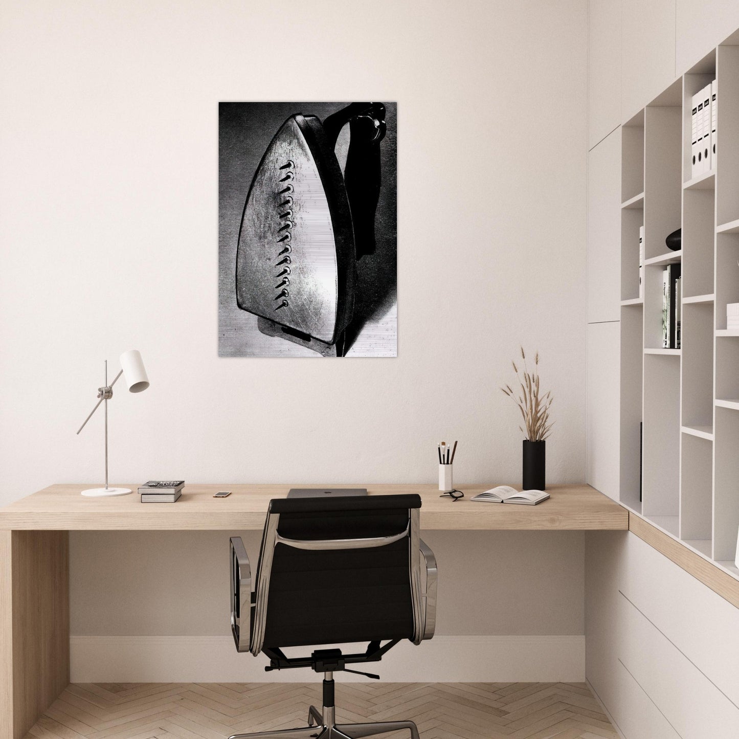 THE GIFT 1921 - Man Ray Brushed Aluminum Print - 70x100 cm / 28x40 inches | Man Ray Aluminum Print | Man Ray Prints