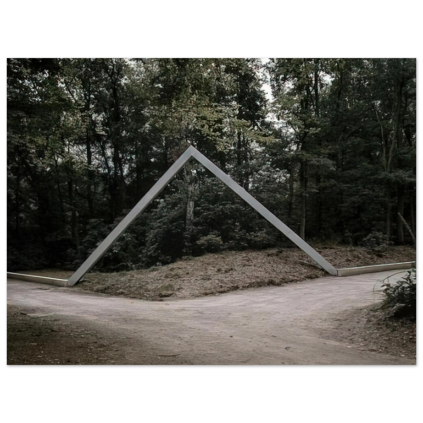 Francois Morellet - La plate-bande - 1988 Fine Art Poster - Default Title