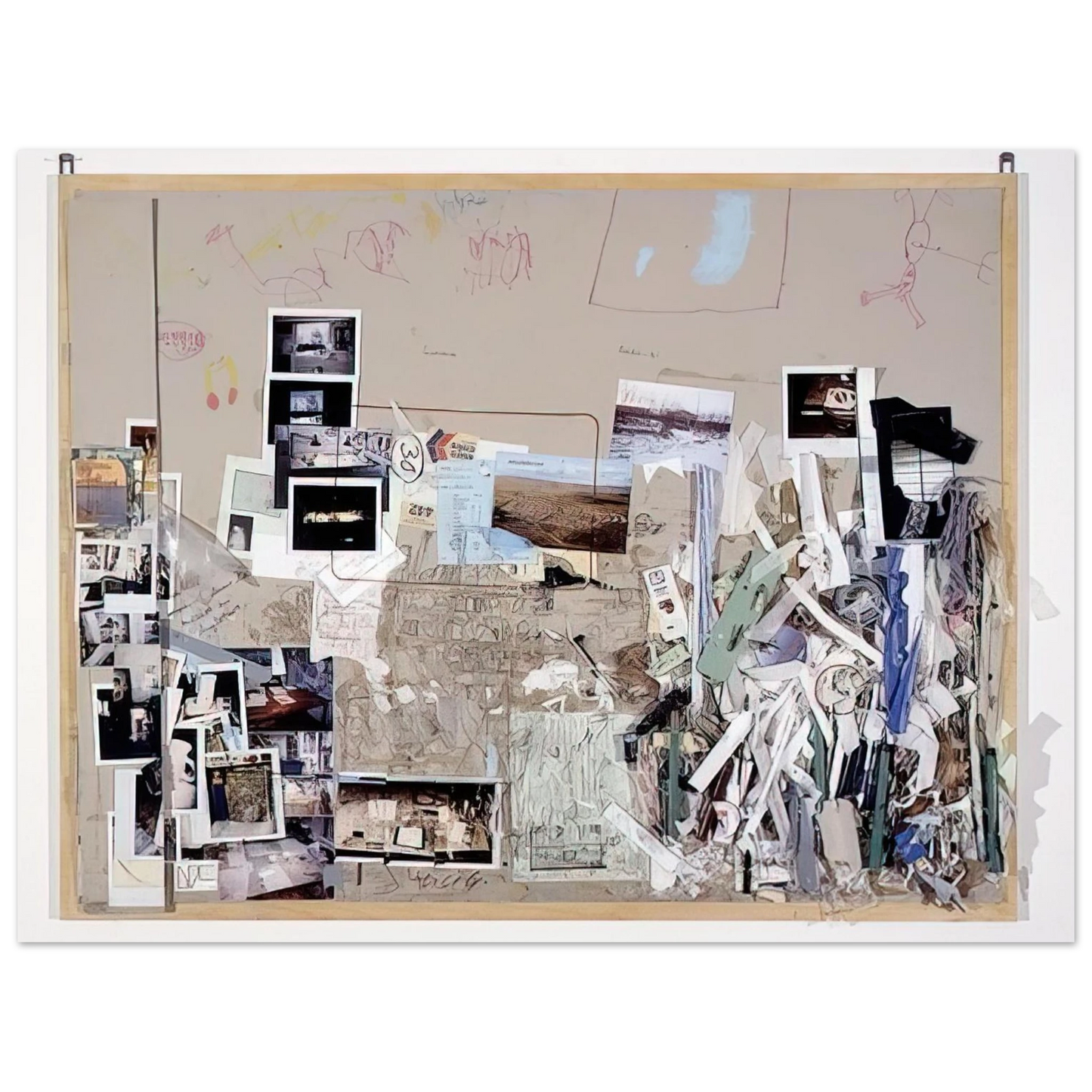 Dieter Roth - Tischmatte, Bali-Mosfellssveit - 1996 Fine Art Poster - Default Title