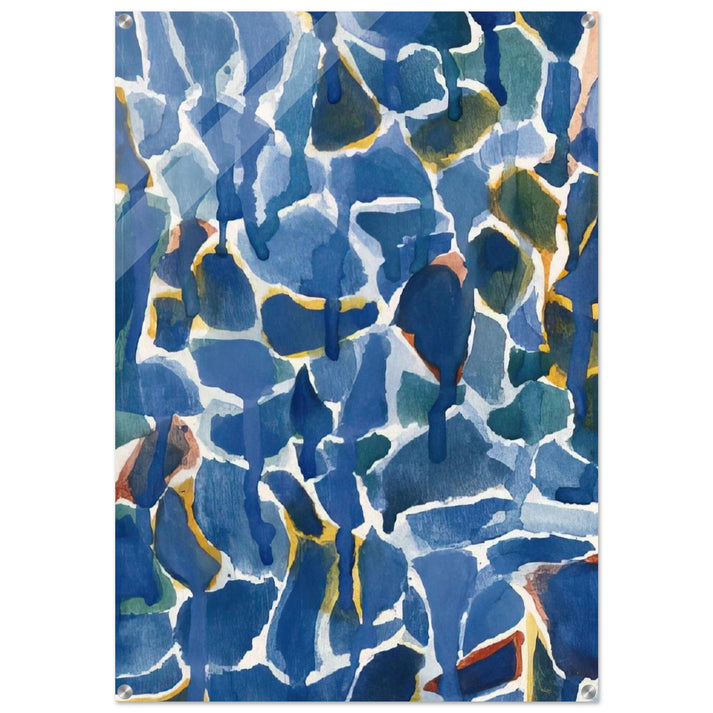 Untitled SF54-077 - Sam Francis Acrylic Print - 70x100 cm / 28x40″ inches