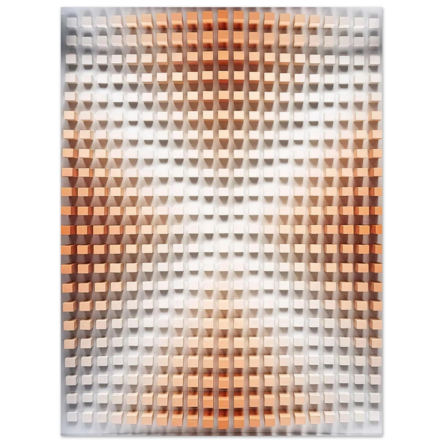 Dadamaino - Rilievo cromodinamico - Op Art Fine Art Poster - Default Title