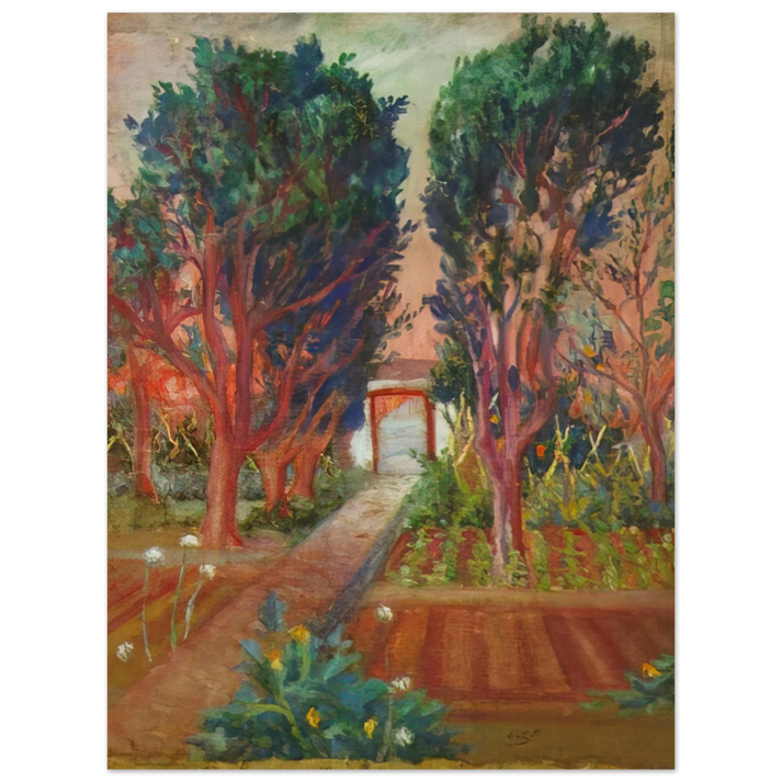 Salvador Dali - THE VEGETABLE GARDEN OF LLANER 75x100 cm / 30x40inches Fine Art Poster