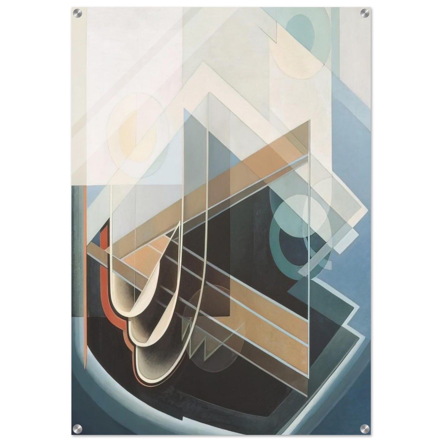 Abstract No. 7 - 1939 - Lawren Harris Acrylic Print - 70x100 cm / 28x40″ inches | Lawren Harris Wall Art | Lawren Harris Prints