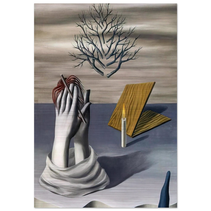 THE DAWN OF CAYENNE 1926 - Rene Magritte Brushed Aluminum Print - 70x100 cm / 28x40 inches | Rene Magritte Aluminum Print | Rene Magritte Prints