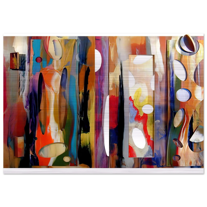Tapestry - Sam Gilliam Brushed Aluminum Print - 70x100 cm / 28x40 inches | Sam Gilliam Aluminum Print | Sam Gilliam Prints