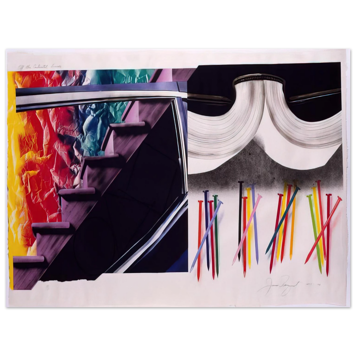 James Rosenquist - Off the Continental Divide Fine Art Poster - Default Title