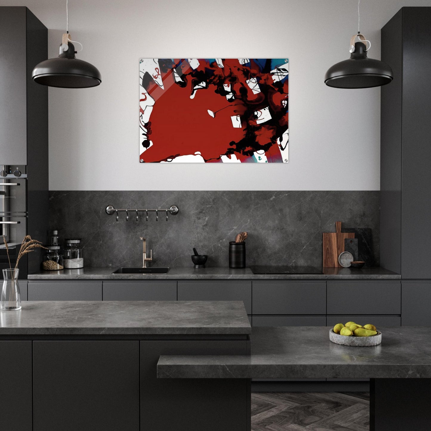 Untitled SFP94-133 SFF 1803 - Sam Francis Acrylic Print - 70x100 cm / 28x40″ inches