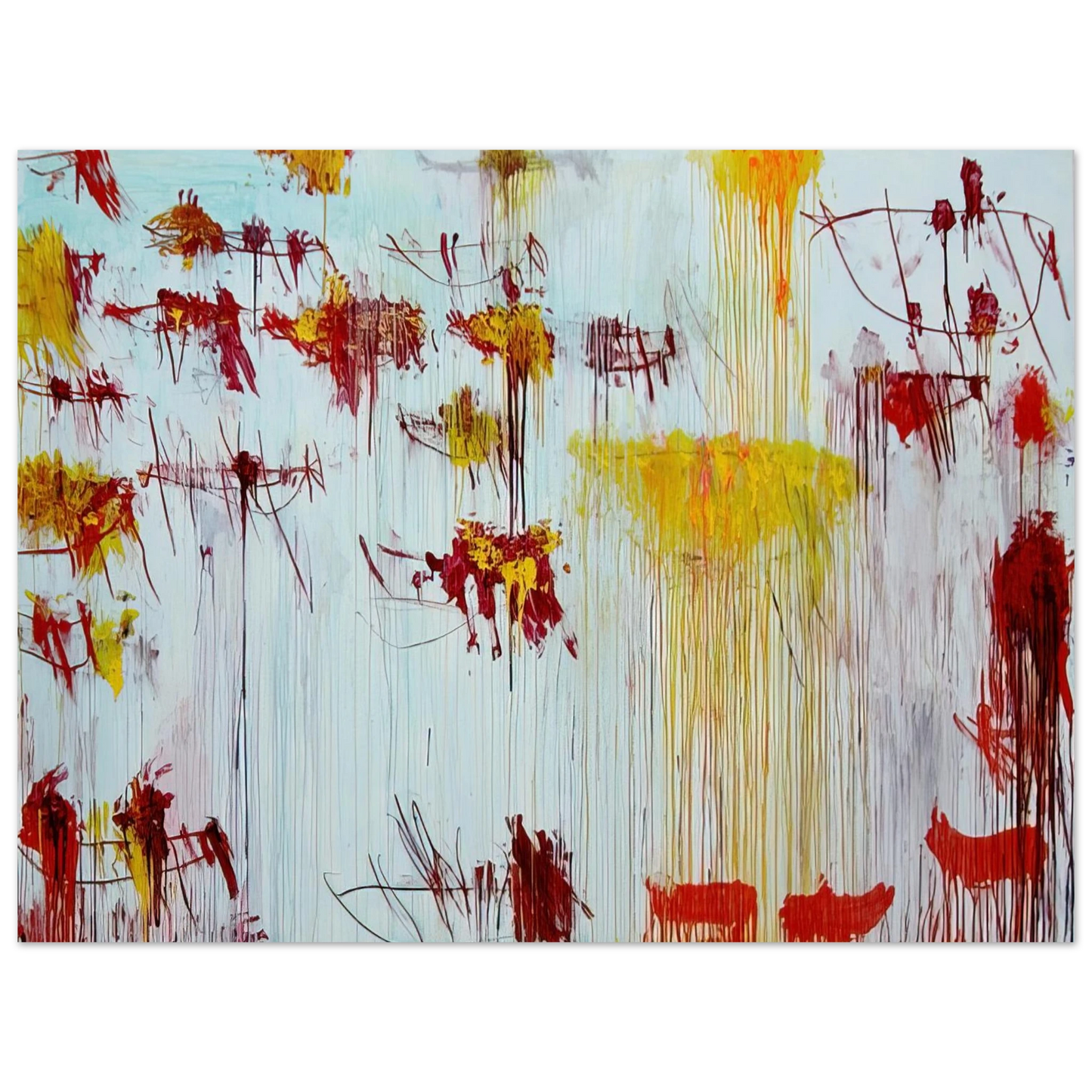 Cy Twombly - Lepanto, Part X Fine Art Poster - Default Title