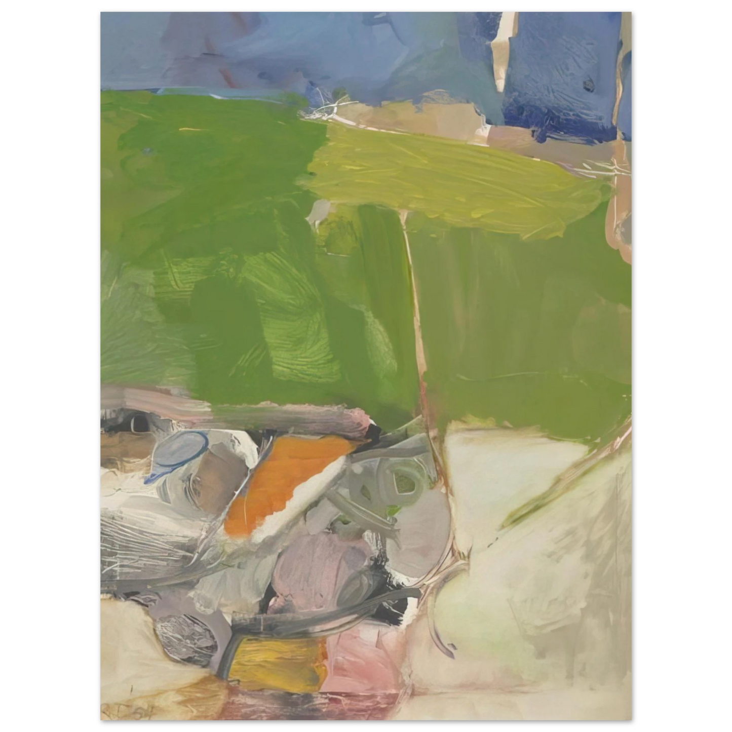Richard Diebenkorn - Berkeley #33 Fine Art Poster - Default Title