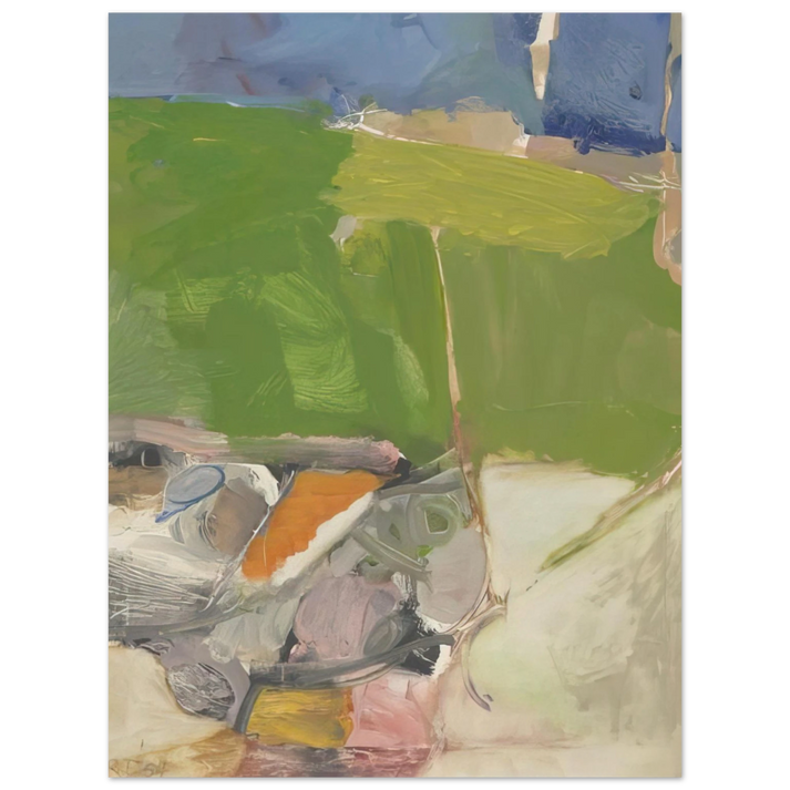 Richard Diebenkorn - Berkeley #33 75x100 cm / 30x40inches Fine Art Poster