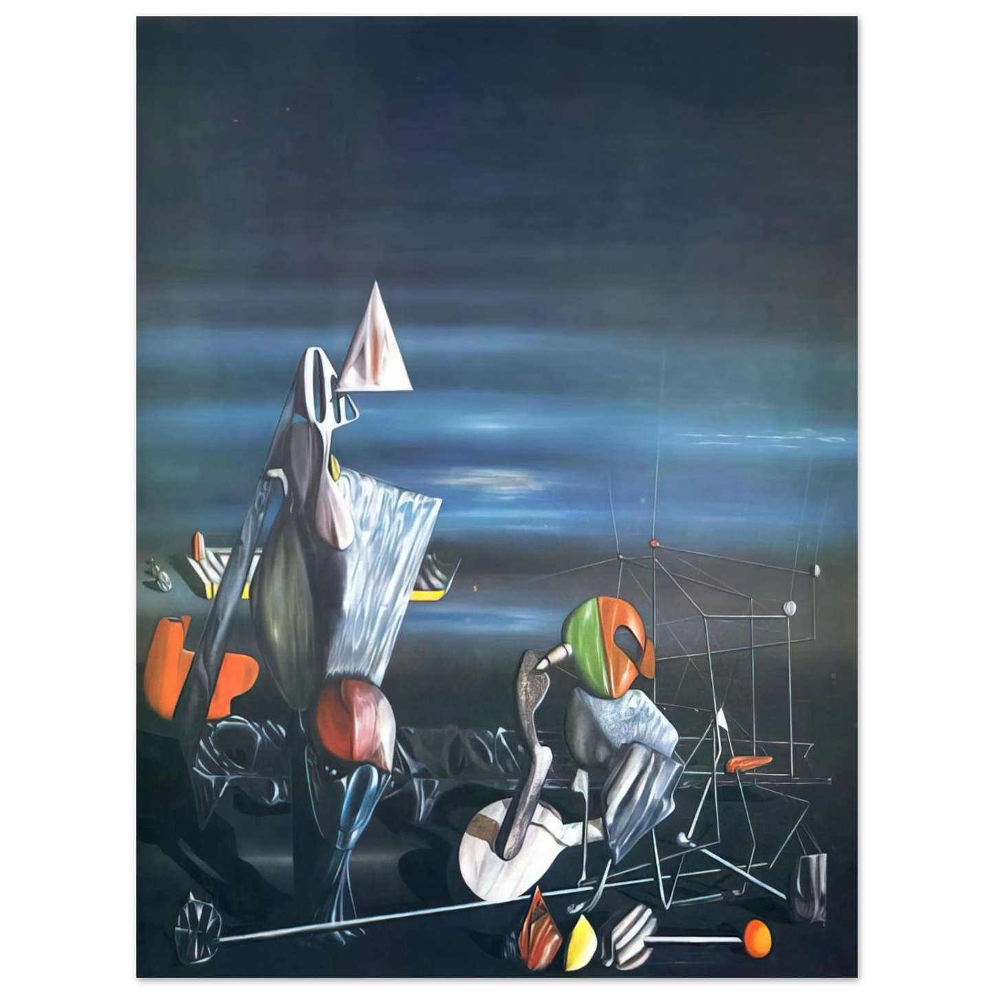 Yves Tanguy - Slowly Toward The North Fine Art Poster - Default Title